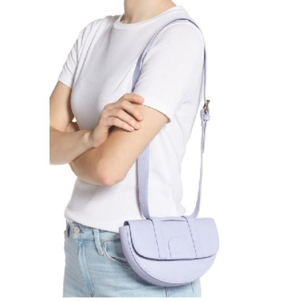 BP. Faux Leather Moon Belt Bag - Picture 3 of 8